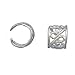 Scroll Design Ear Cuffs Sterling Silver