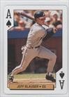 1994 Braves U.S. Playing Cards #1S - Jeff Blauser