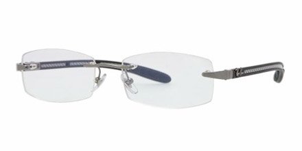 Ray Ban RX 8402 Gunmetal (rx8402-2502)-52 52