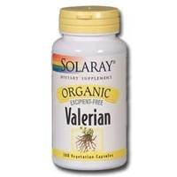 Solaray - Organic Valerian Root 515 mg 100 Vcp
