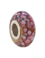 Fenton Art Glass Chocolate Sprinkles Bead Charm