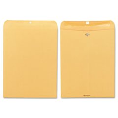 Quality Park 37810 Quality Park Clasp Envelopes, 12x15-1/2, 32lb, Brown Kraft, 100/Box