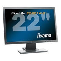22" TFT Iiyama ProLite E2201W-B1 2ms Wide DVI black