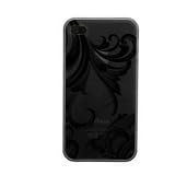ORIGINAL iProtect Iphone 4 Floral Case H�lle schwarz / grauvon "iprotect"