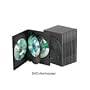 Ultra 10 Pack Slim CD & DVD Cases - Holds 4 Disks