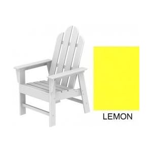 Long Island Outdoor Dining Chair - Lemon (Lemon) (42H x 26.50W x 29D)
