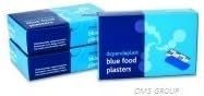 REL542 Dependaplast Blue Food Area Plasters assorted wallet of 10. by Relaince Medical