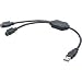 2 Pack of USB to PS/2 Adapter