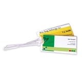 FEL52203 - Self-Adhesive Laminating Pouches,4-1/4x2-1/2,5/PK