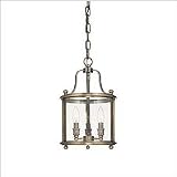 1310-AN - Hudson Valley Mansfield 3-Light Pendant in Antique Nickel