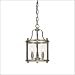 1310-AN - Hudson Valley Mansfield 3-Light Pendant in Antique Nickel