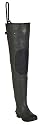 Pro Line® Men's Stream Rubber Hip Waders Cleated Brown