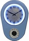 Product details for Retro Kitchen Clock-Baby Blue
