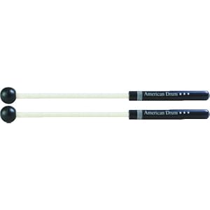 American Drum Rubber Glockenspiel Mallets - Pair, Hard by 