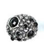 Improving Lifetyles Ring Adjustable Multi Stone and Crstyal Black