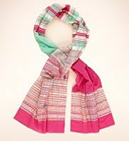 Per Una Sheer Striped Scarf