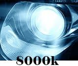 GPAIplus HID all in one Xenon Headlight Conversion Kit 'using Philips bulbs and Premium ballast integration design '9005(HB3) 8000K 35W' 2 Year Warranty