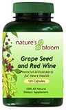 Nature's Bloom Grape Seed and Red Wine Capsules 250mg/250mg (120 count)
