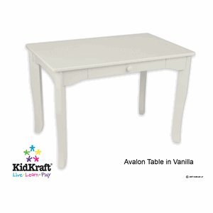 KidKraft 26634 Avalon Table Vanilla