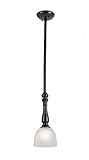 Trans Globe Lighting EST Bishop Mini Drop Pendant Light [並行輸入品]