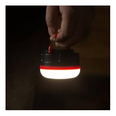 Remax RPL-17 3000mAh Portable Outdoor LED Power Bank for Mobile Phone-Red