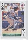 1993 U.S. Playing Cards Rookies #1C - Kenny Lofton
