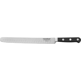 LamsonSharp Kullenschliff Roast Knife - Black Handle (10") by Lamson