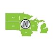 Navionics NAV-MSD/HM-N HotMaps Northern United States on SD/microSD Card