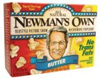 Newman's Own Butter Microwave Popcorn 3 pk 10.5 oz (Pack of 12)