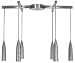 52016 - Access Lighting Odyssey12 H Type Canopy Pendant