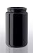 Violet Glass 400 mL Wide Mouth Bottle with Cap