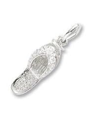 Rembrandt Charms Sandal Charm - White Stones