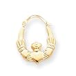 Sardelli - 14k Claddagh Hoop Earrings