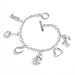Horse riding theme charm bracelet