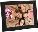 Sunpak 15-Inch Wireless Digital Photo Frame (Black Wood)
