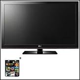 LG 42LK450 42 inch Class LCD HDTV, Full HD 1080p, with Basic Accessory Kit (2 HDMI Cables, 1 RGB Cable, 1 Audio Cable, Plasma / LCD Cleaning Kit)