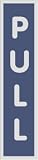 Stewart Superior Office Sign Pull Sign W45xD1xH190mm PVC Ref Nof127