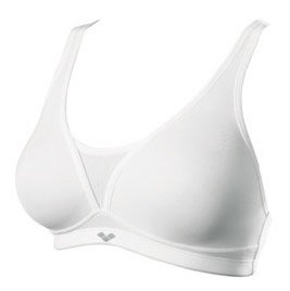 arena Damen Sport BH Lusy, white, 75 B, 39096