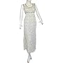 Sundresses for Women - Casual Tank Spaghetti Straps Flirty Cotton Fabric Embroidery Made in India