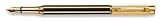 Caran D'ache Varius Chinablack, gold plated Medium Point Fountain Pen - CA-4490018