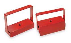 Industrial Grade 3DYD9 Handle Magnet, Bipolar, 225 Lb