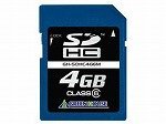 GREEN HOUSE SDHCメモリーカード4GB(MLCチップ採用) GH-SDHC4G6M