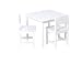 Aspen Table and Chair Set - White