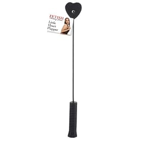 Fetish Fantasy Little Heart Flapper, Black