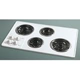 Frigidaire : FEC32C4AC 32in Electric Cooktop - Brushed Chrome