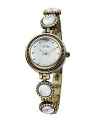 Korea Vintage Sapphire White Bracelet Watches for Women