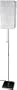 Best Value Price Quality Looking - 60" Yoko Contemporary Japanese Steel & Paper Floor Lamp - Silver