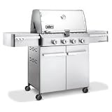 Weber Summit S-420 LP Gas Grill - Stainless Steel