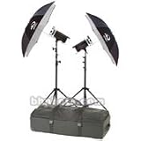 Photogenic PL20K 2000 total watt second DR PowerLight Travel Kit (2-Light)
