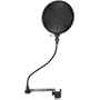Talent PF-1 6" Clamp-On Microphone Pop Filter 6" dia.